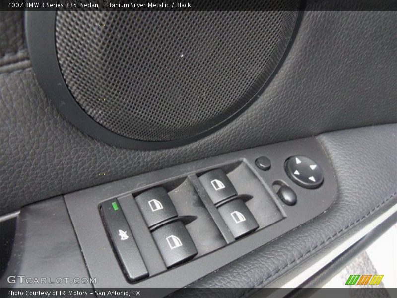 Titanium Silver Metallic / Black 2007 BMW 3 Series 335i Sedan