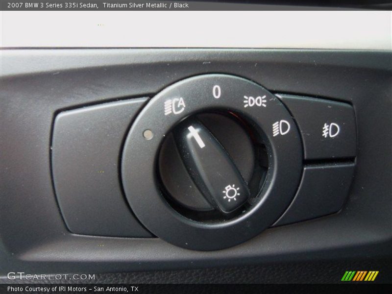 Titanium Silver Metallic / Black 2007 BMW 3 Series 335i Sedan