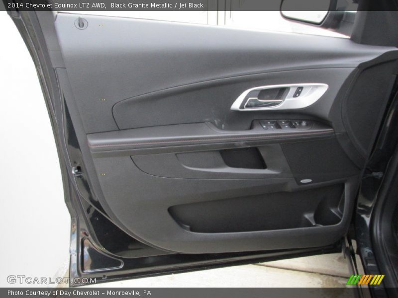 Black Granite Metallic / Jet Black 2014 Chevrolet Equinox LTZ AWD