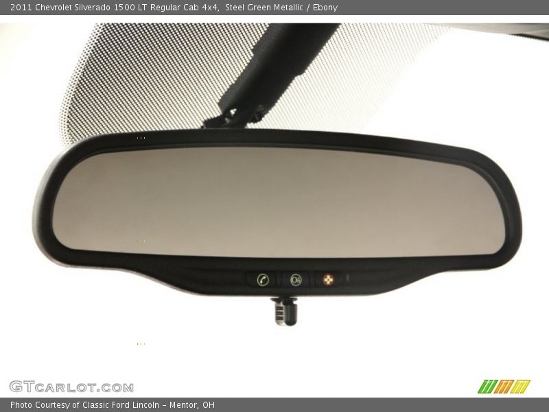 Steel Green Metallic / Ebony 2011 Chevrolet Silverado 1500 LT Regular Cab 4x4