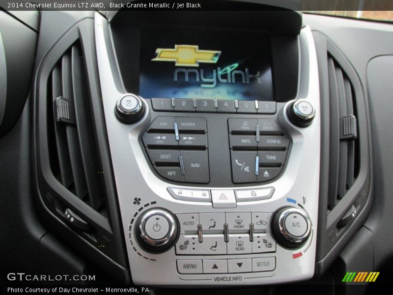 Black Granite Metallic / Jet Black 2014 Chevrolet Equinox LTZ AWD