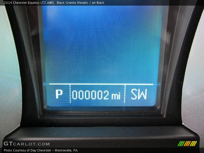 Black Granite Metallic / Jet Black 2014 Chevrolet Equinox LTZ AWD