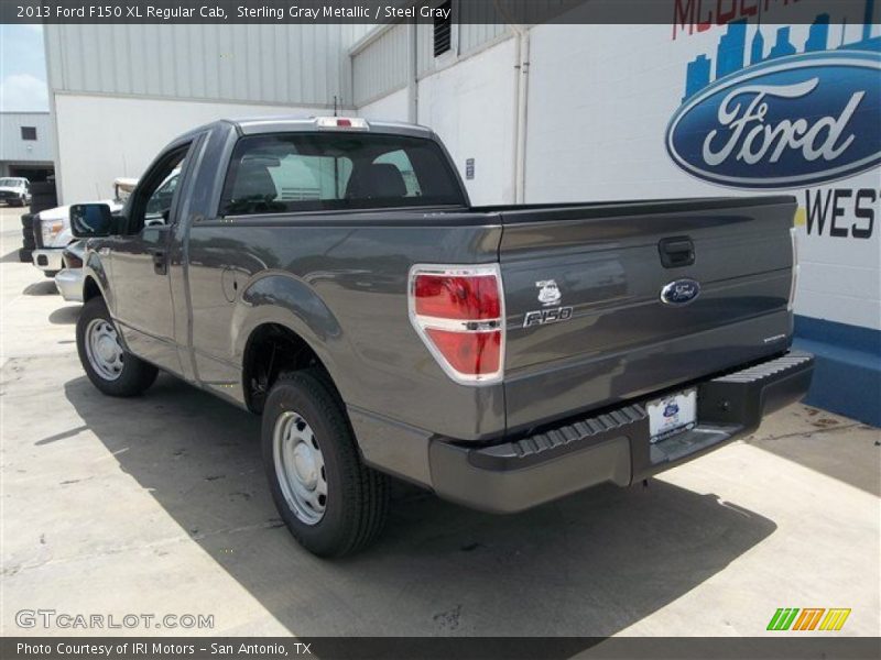 Sterling Gray Metallic / Steel Gray 2013 Ford F150 XL Regular Cab