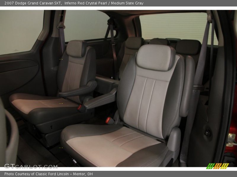 Inferno Red Crystal Pearl / Medium Slate Gray 2007 Dodge Grand Caravan SXT