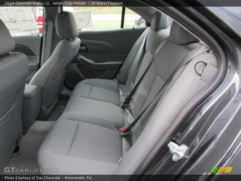 Ashen Gray Metallic / Jet Black/Titanium 2014 Chevrolet Malibu LS