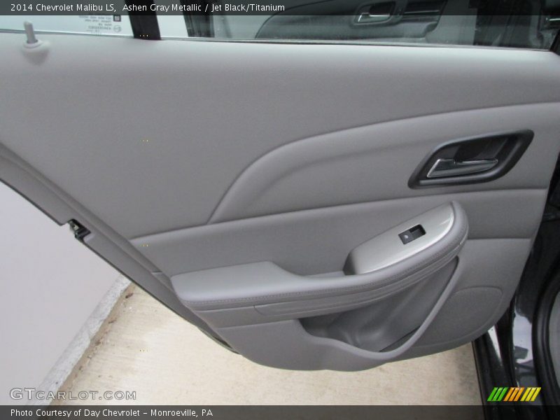 Ashen Gray Metallic / Jet Black/Titanium 2014 Chevrolet Malibu LS