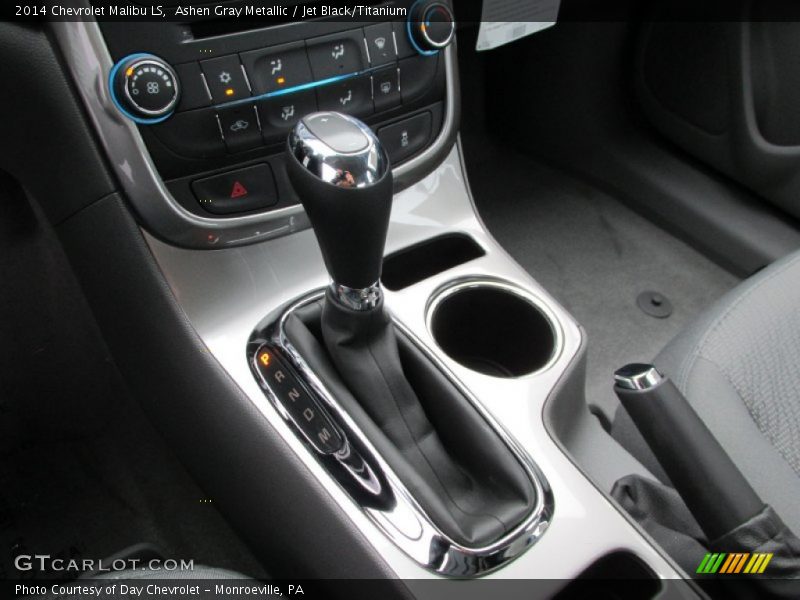 Ashen Gray Metallic / Jet Black/Titanium 2014 Chevrolet Malibu LS