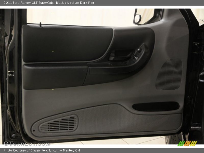 Black / Medium Dark Flint 2011 Ford Ranger XLT SuperCab