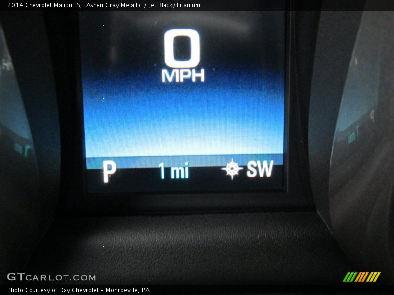 Ashen Gray Metallic / Jet Black/Titanium 2014 Chevrolet Malibu LS