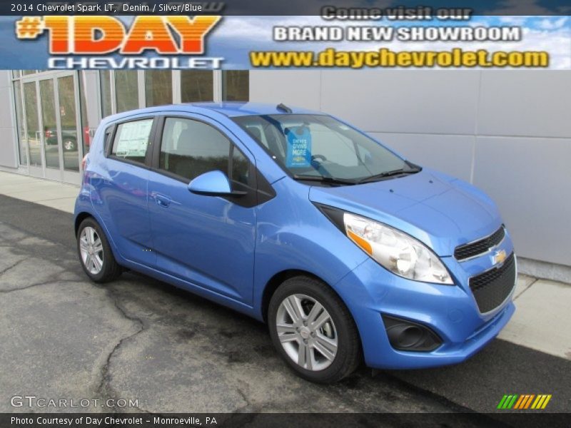 Denim / Silver/Blue 2014 Chevrolet Spark LT