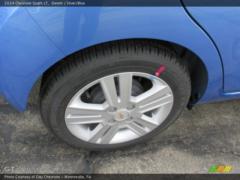 Denim / Silver/Blue 2014 Chevrolet Spark LT