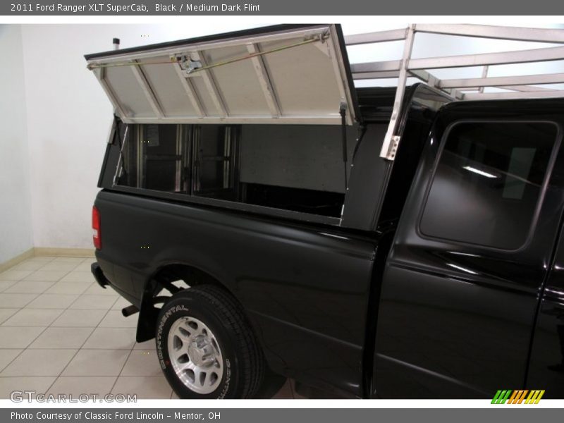 Black / Medium Dark Flint 2011 Ford Ranger XLT SuperCab
