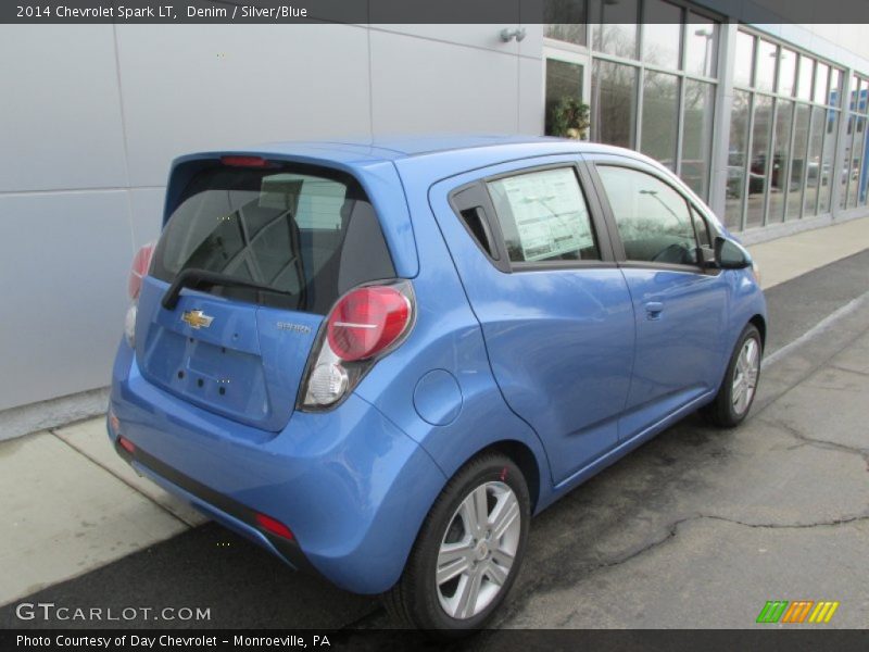 Denim / Silver/Blue 2014 Chevrolet Spark LT