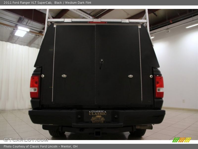 Black / Medium Dark Flint 2011 Ford Ranger XLT SuperCab