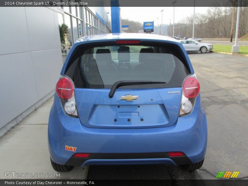 Denim / Silver/Blue 2014 Chevrolet Spark LT