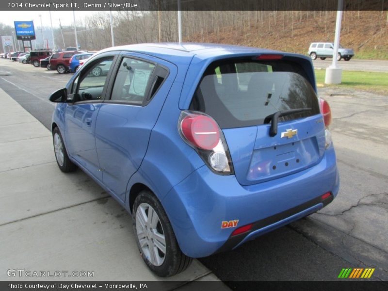 Denim / Silver/Blue 2014 Chevrolet Spark LT