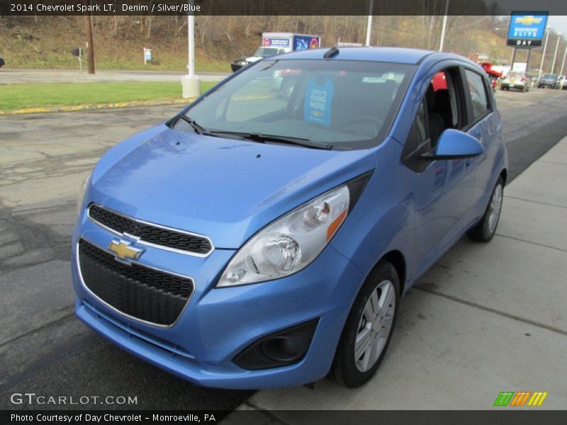 Denim / Silver/Blue 2014 Chevrolet Spark LT