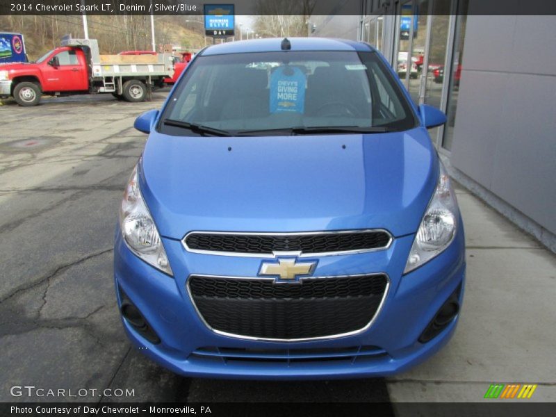 Denim / Silver/Blue 2014 Chevrolet Spark LT