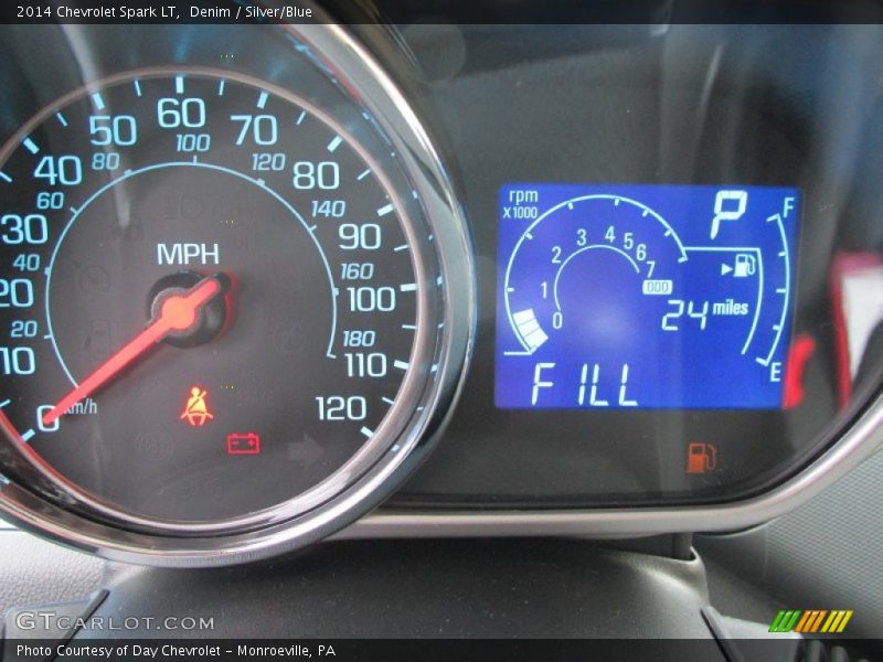  2014 Spark LT LT Gauges