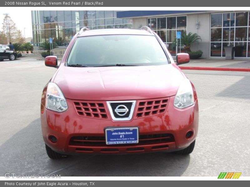 Venom Red Pearl / Black/Red 2008 Nissan Rogue SL