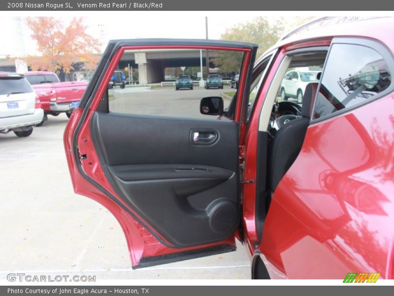 Venom Red Pearl / Black/Red 2008 Nissan Rogue SL