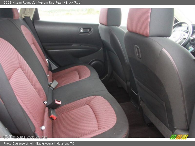 Venom Red Pearl / Black/Red 2008 Nissan Rogue SL