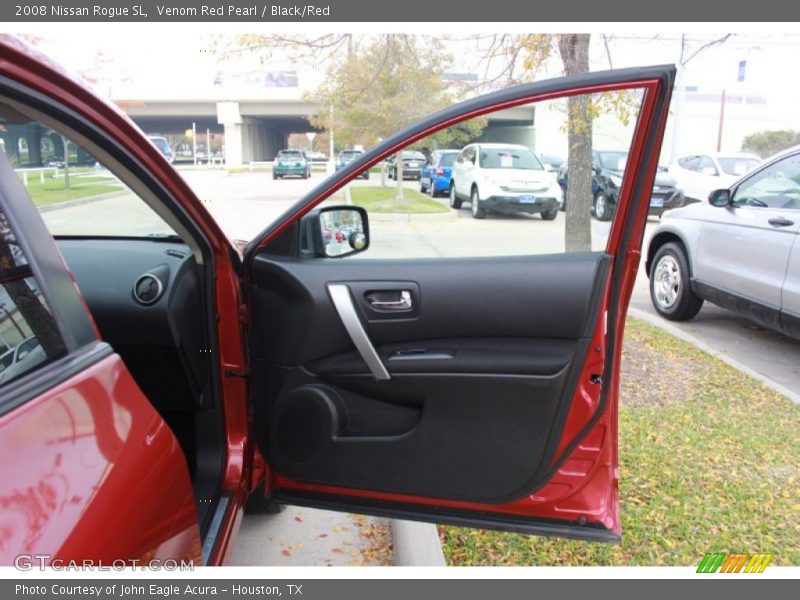 Venom Red Pearl / Black/Red 2008 Nissan Rogue SL
