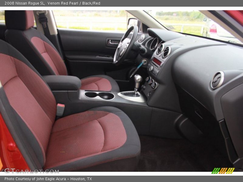 Venom Red Pearl / Black/Red 2008 Nissan Rogue SL