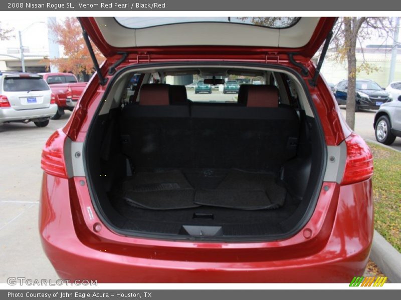 Venom Red Pearl / Black/Red 2008 Nissan Rogue SL