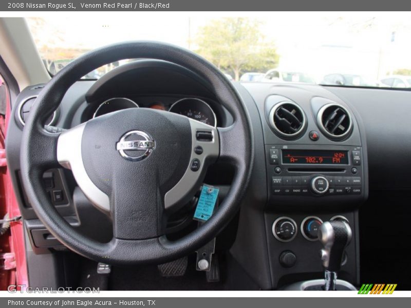 Venom Red Pearl / Black/Red 2008 Nissan Rogue SL
