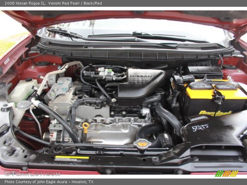 Venom Red Pearl / Black/Red 2008 Nissan Rogue SL