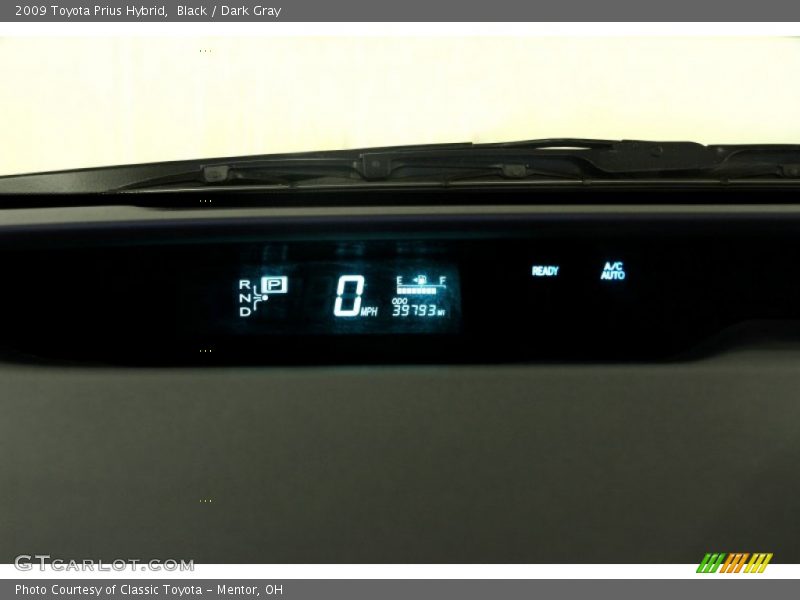 Black / Dark Gray 2009 Toyota Prius Hybrid