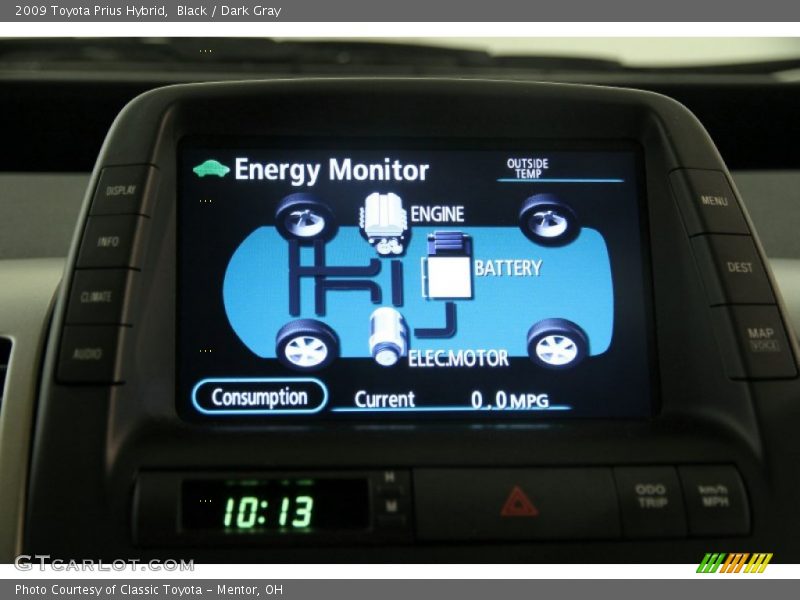 Black / Dark Gray 2009 Toyota Prius Hybrid
