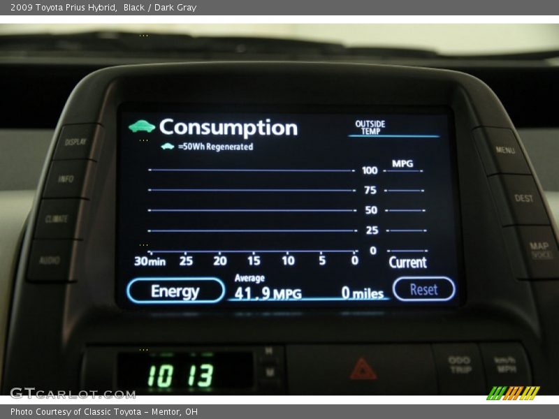 Black / Dark Gray 2009 Toyota Prius Hybrid