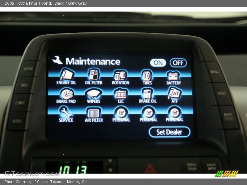 Black / Dark Gray 2009 Toyota Prius Hybrid