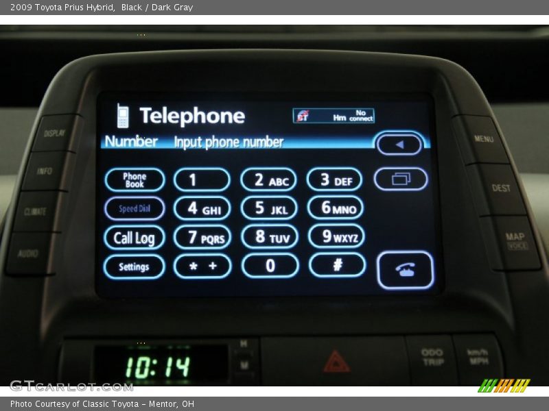 Black / Dark Gray 2009 Toyota Prius Hybrid