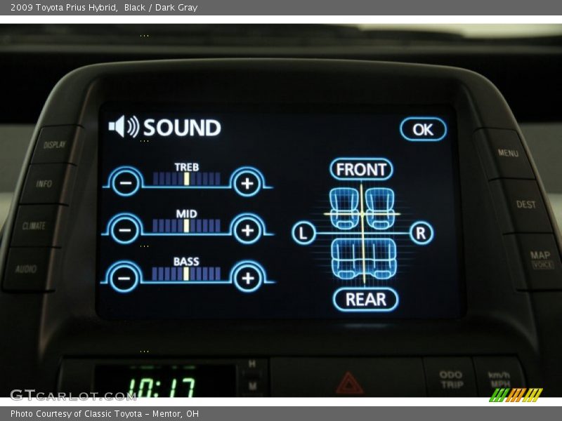 Black / Dark Gray 2009 Toyota Prius Hybrid