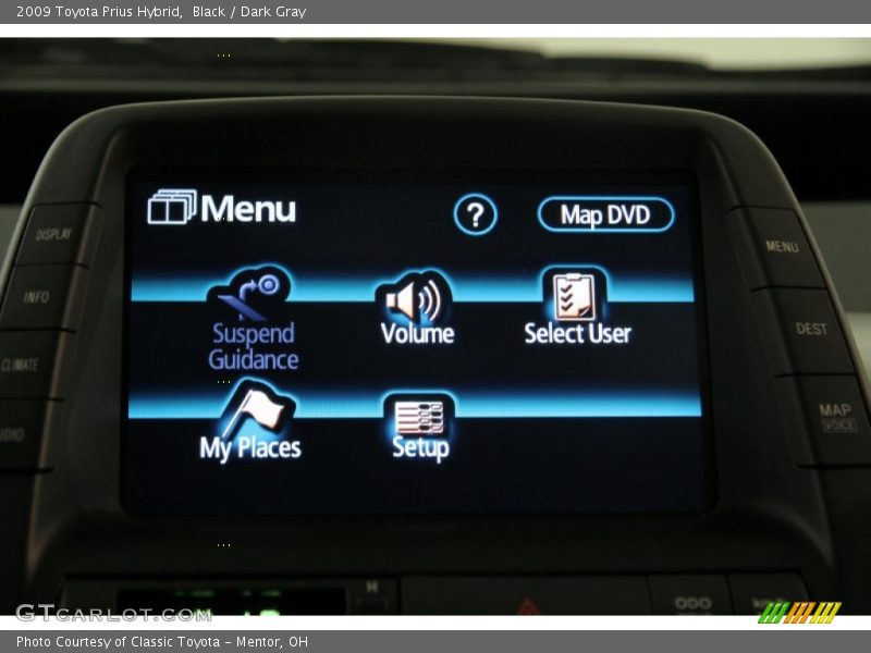 Black / Dark Gray 2009 Toyota Prius Hybrid