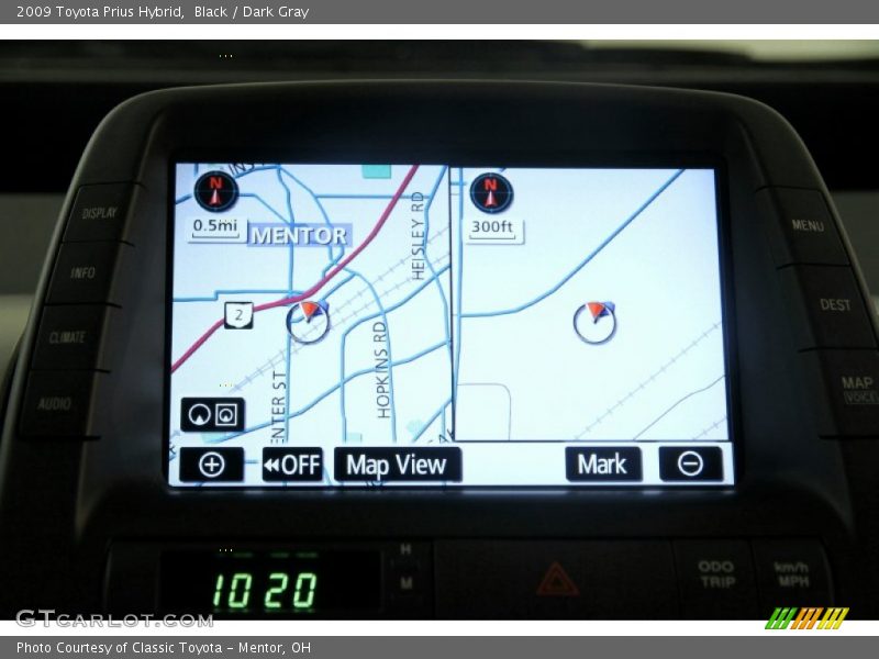 Black / Dark Gray 2009 Toyota Prius Hybrid