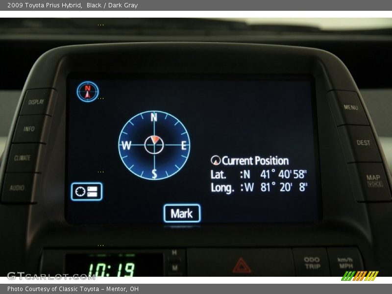 Black / Dark Gray 2009 Toyota Prius Hybrid