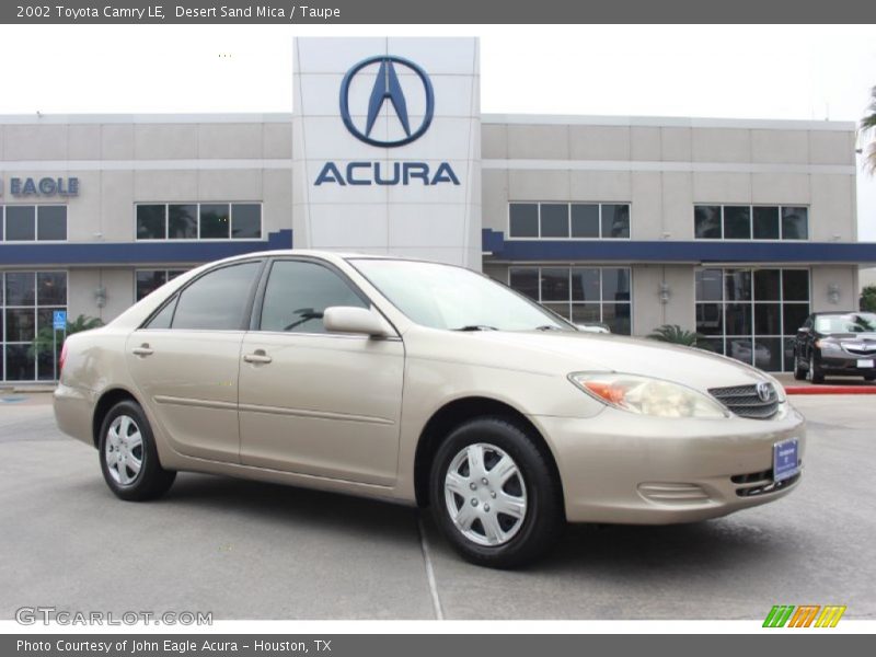 Desert Sand Mica / Taupe 2002 Toyota Camry LE