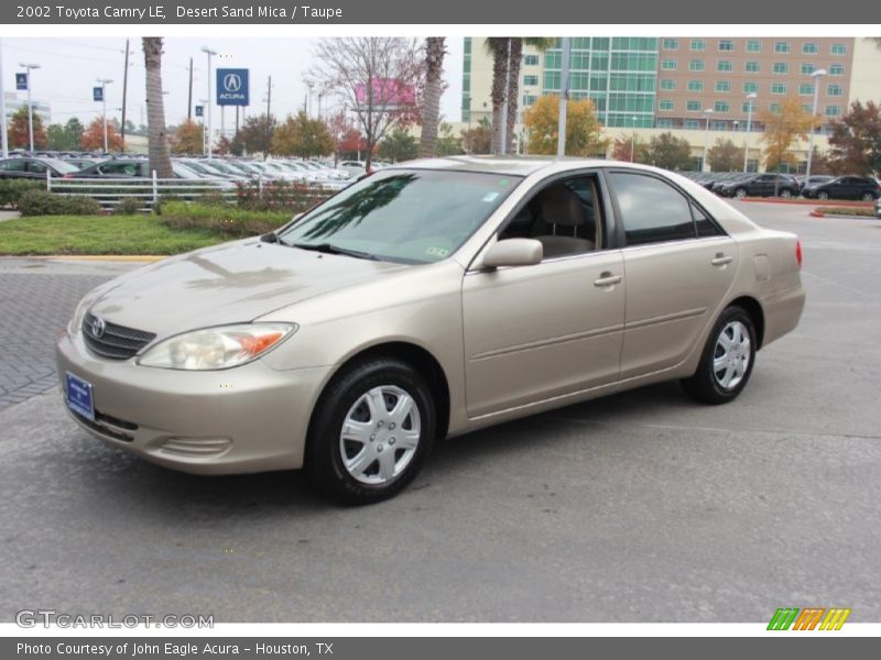Desert Sand Mica / Taupe 2002 Toyota Camry LE