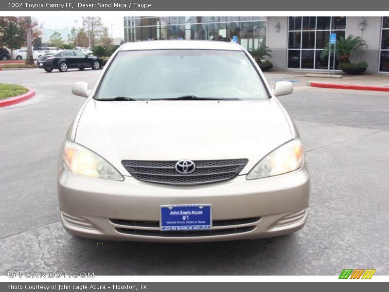 Desert Sand Mica / Taupe 2002 Toyota Camry LE