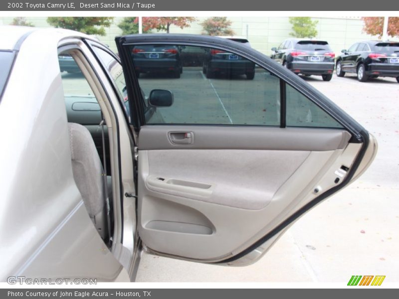 Desert Sand Mica / Taupe 2002 Toyota Camry LE