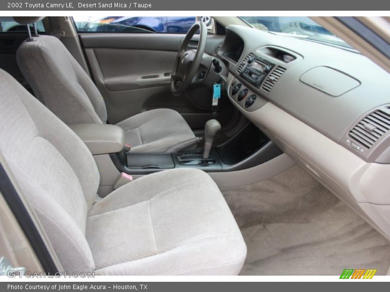Desert Sand Mica / Taupe 2002 Toyota Camry LE