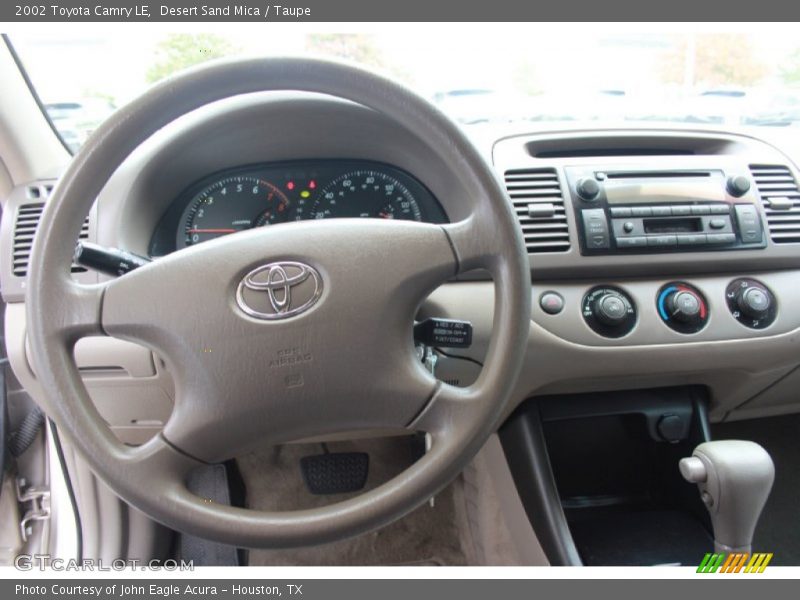 Desert Sand Mica / Taupe 2002 Toyota Camry LE