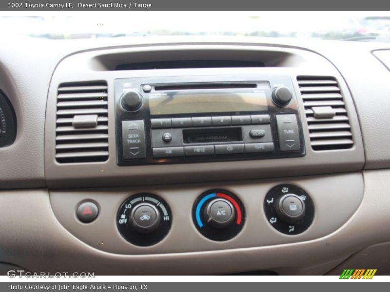 Desert Sand Mica / Taupe 2002 Toyota Camry LE