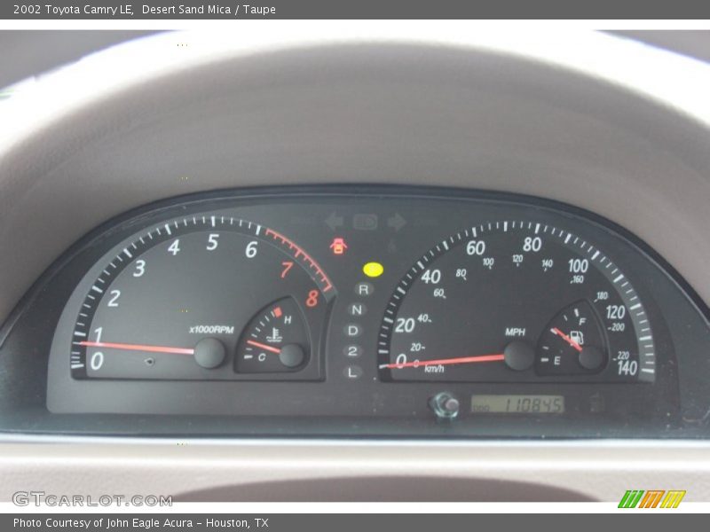 Desert Sand Mica / Taupe 2002 Toyota Camry LE