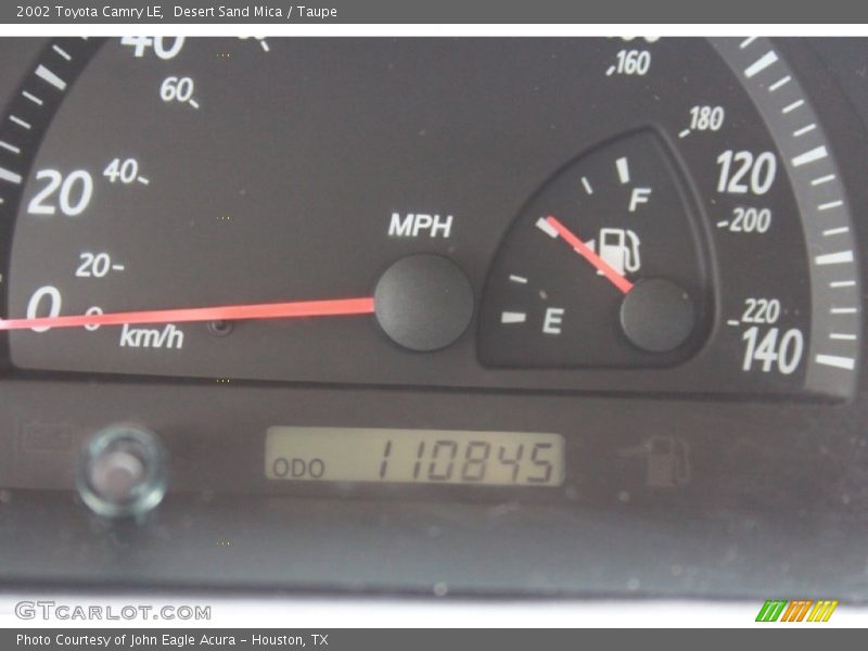 Desert Sand Mica / Taupe 2002 Toyota Camry LE