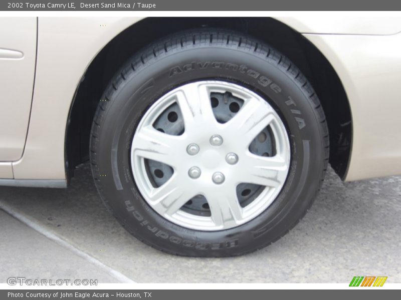 Desert Sand Mica / Taupe 2002 Toyota Camry LE
